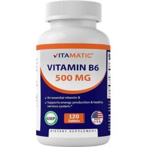 B 6 500MG TABLETS